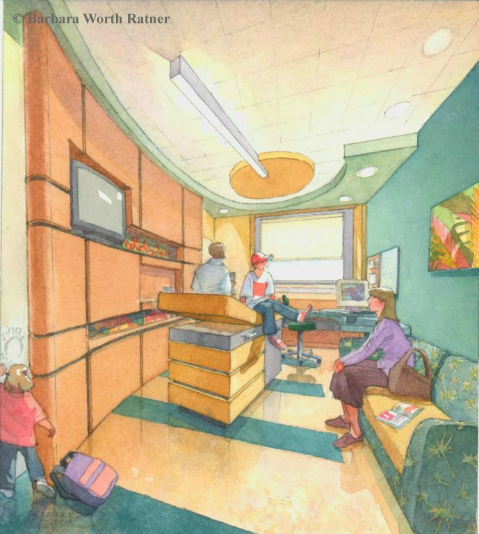 Mayo Clinic pediatric examination room